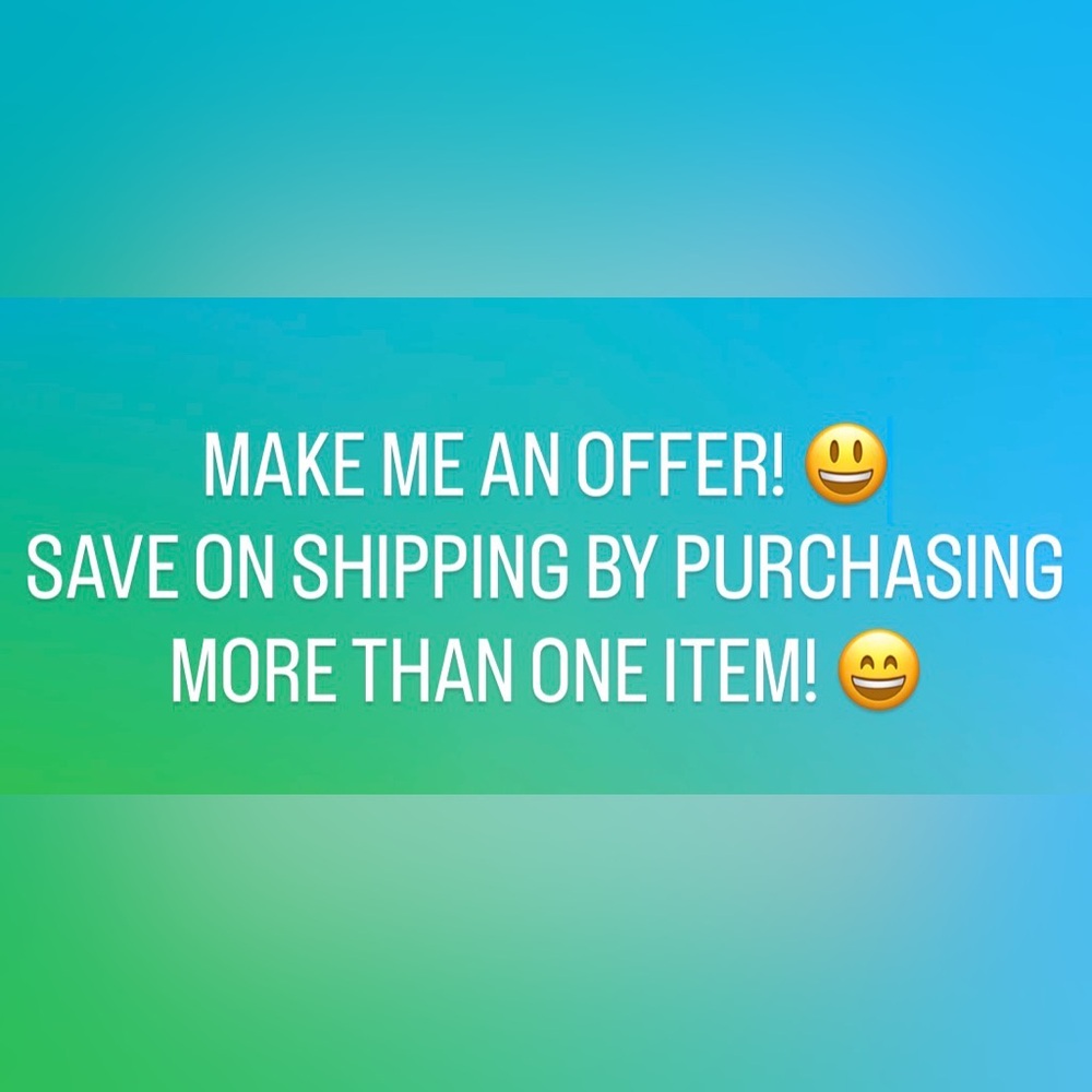 JUST MAKE ME AN OFFER! 

SAME DAY OR NEXT DAY DELIVERY 📦